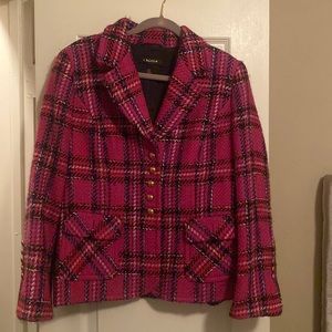 Escada Pink/Black Blazer Size 44